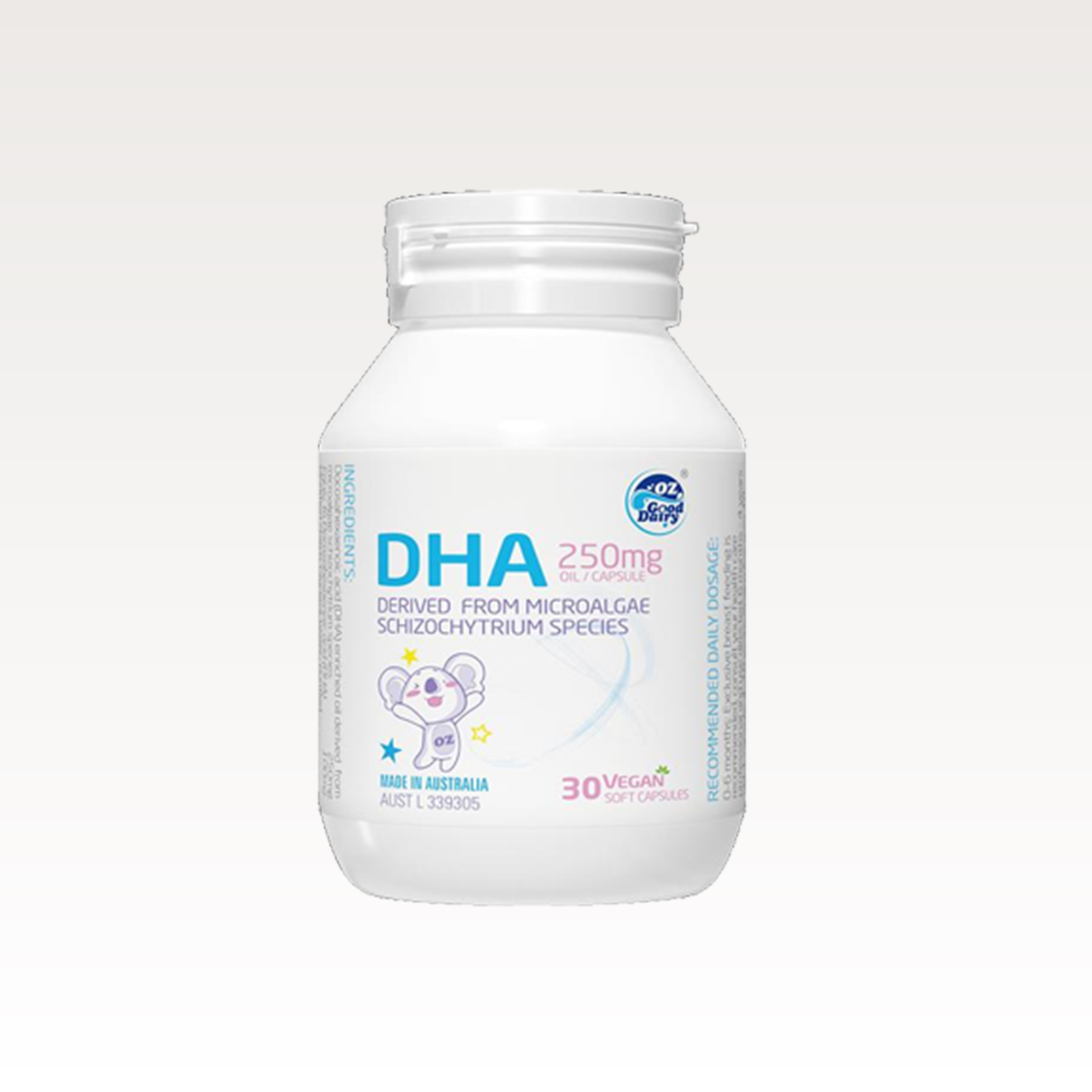 DHA藻油 (儿童30粒) 澳乐乳 【澳大利亚进口】