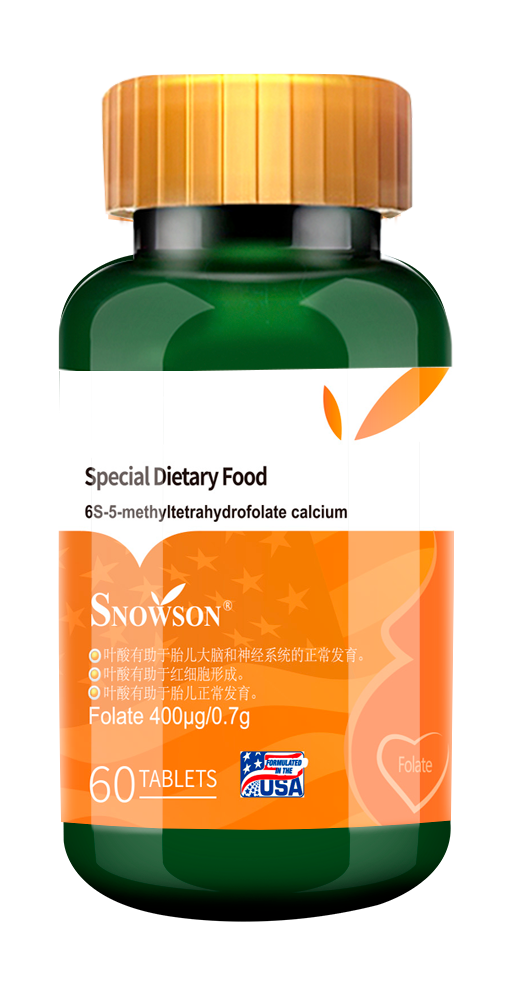 斯诺森牌叶酸片孕妇及乳母营养补充食品特殊膳食用食品
